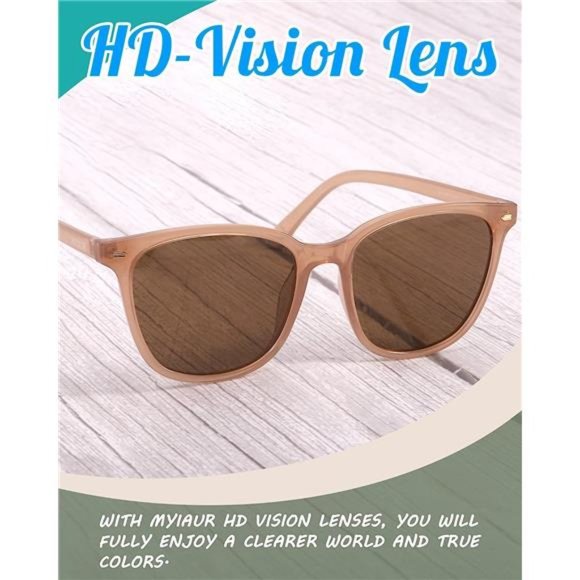 Women\'s Polarized Sunglasses with UV Protection Reduce Glare, main image 4